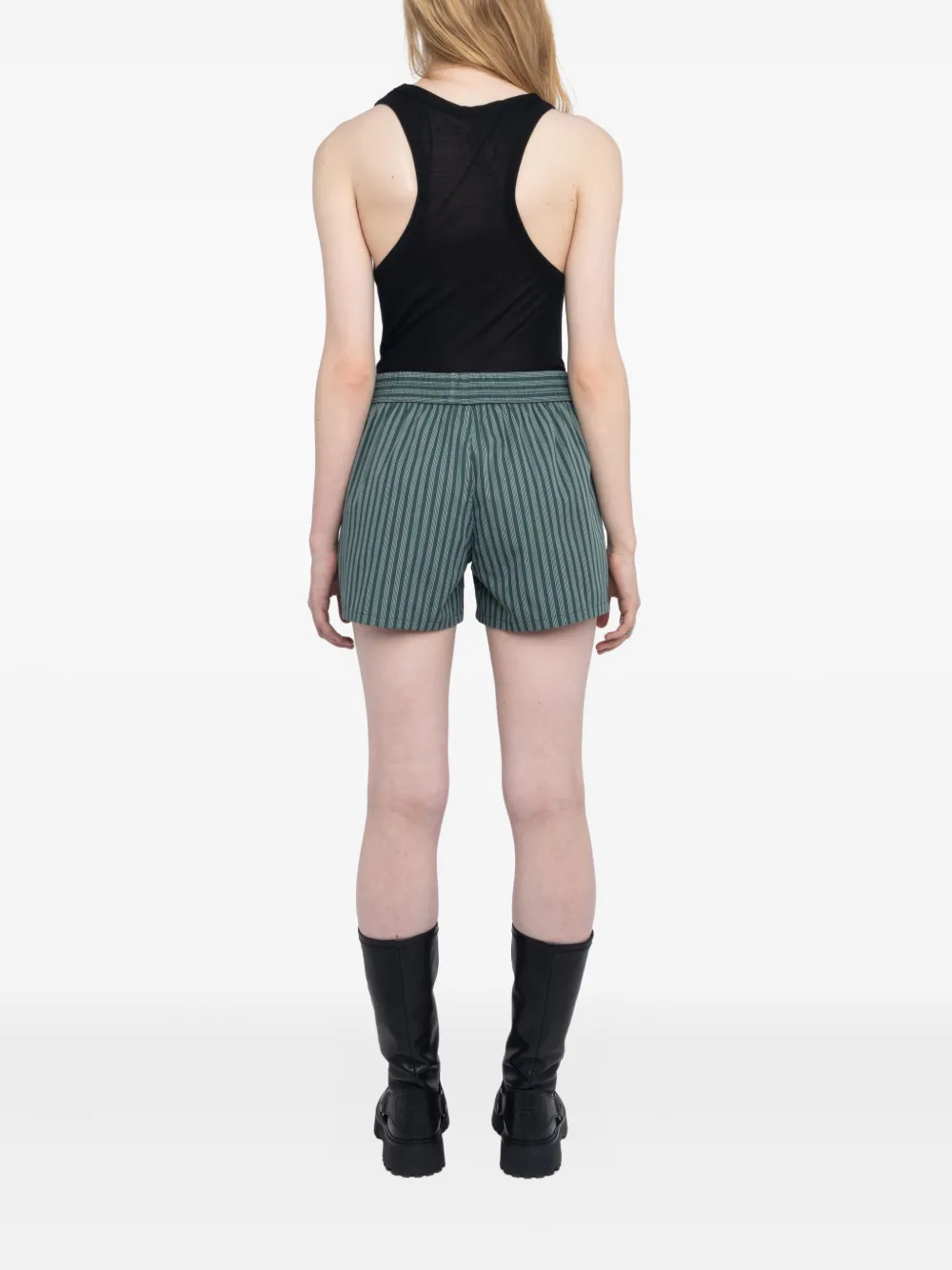 Zadig&Voltaire Pax katoenen shorts Groen