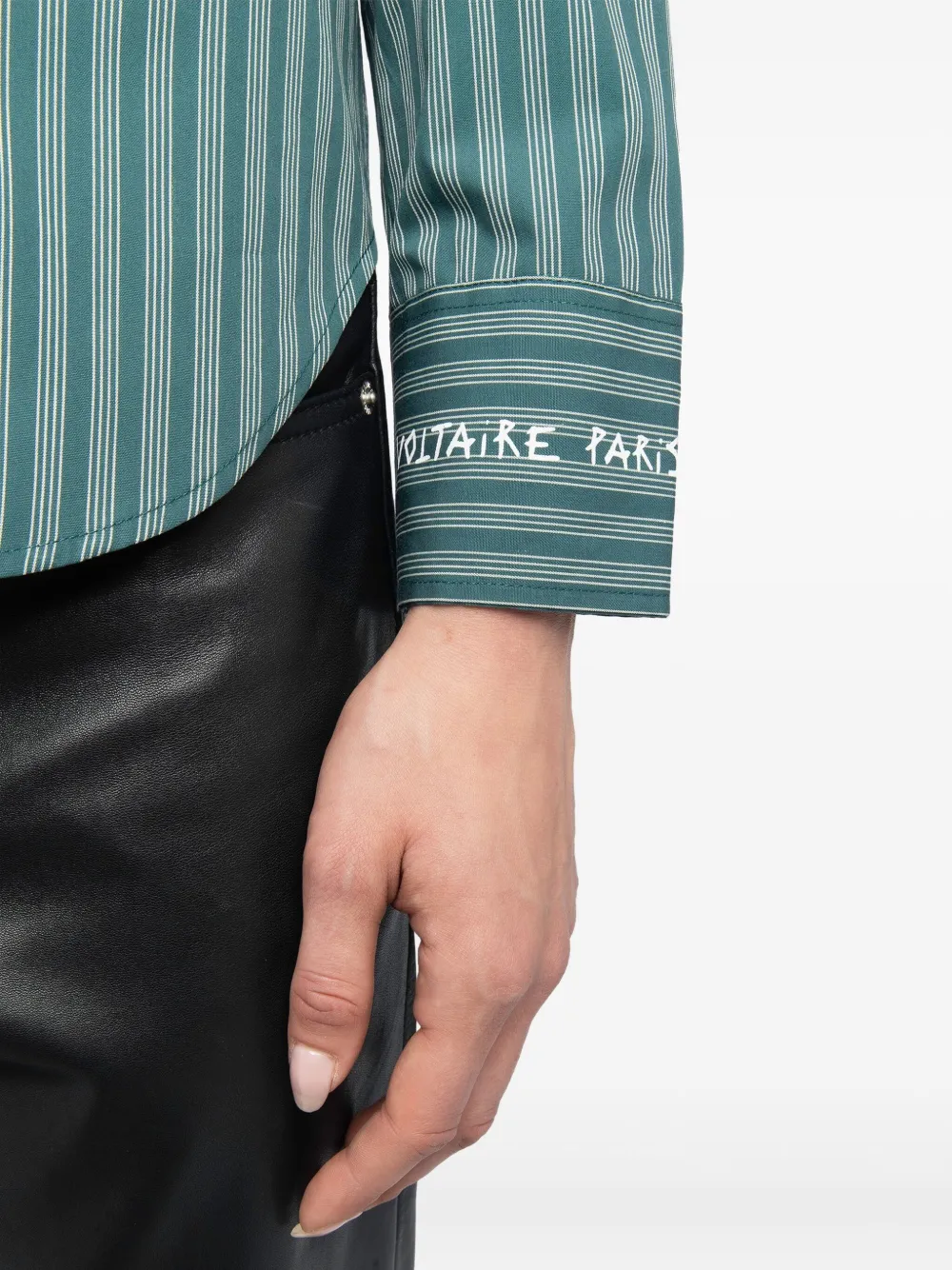 Zadig&Voltaire Gestreept blouse Groen