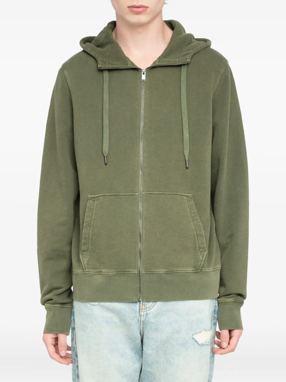 Zadig&Voltaire Alex Skull XO Used hoodie Groen