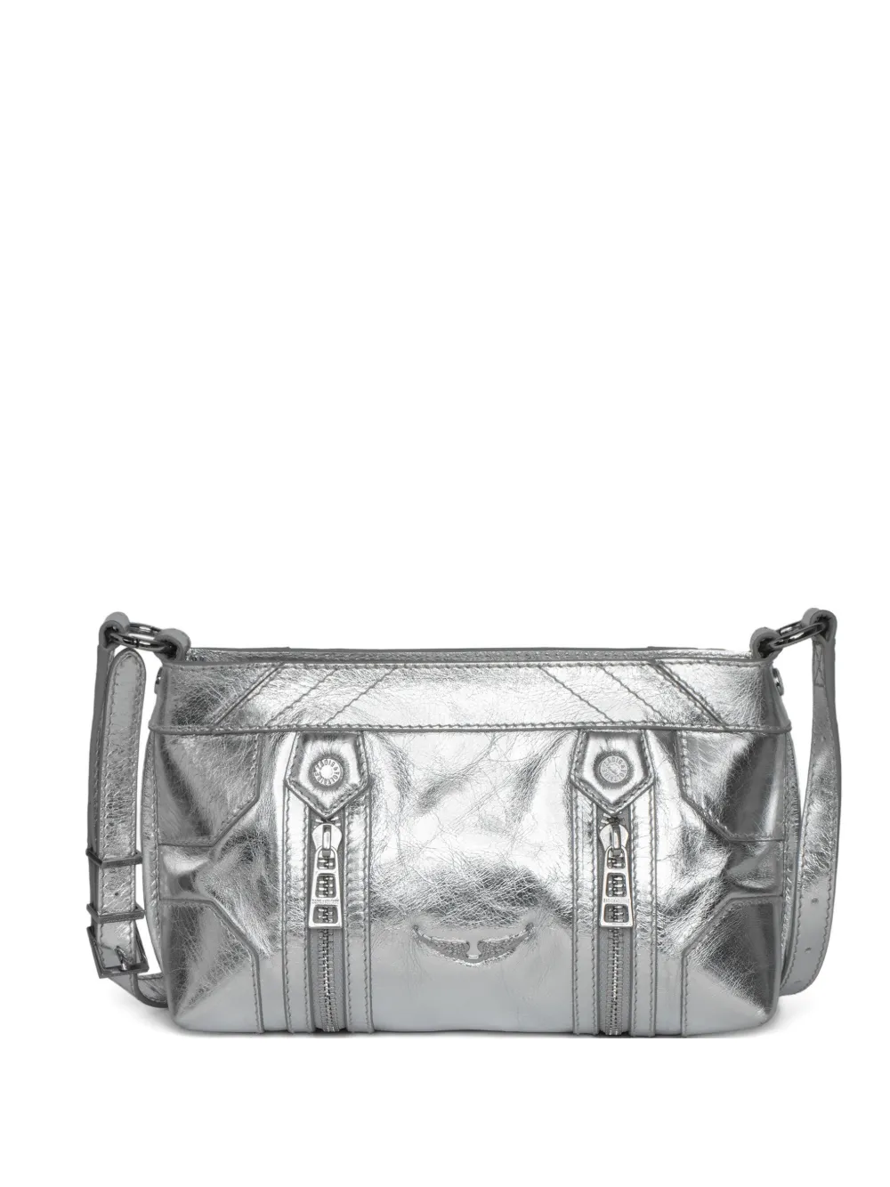 Zadig & Voltaire Sunny Mood ショルダーバッグ - シルバートーン Zadig & Voltaire Sunny Mood ショルダーバッグ - シルバートーン