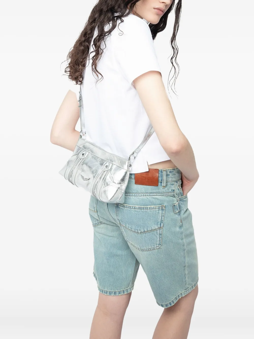 Zadig&Voltaire Sunny Mood crossbodytas Zilver