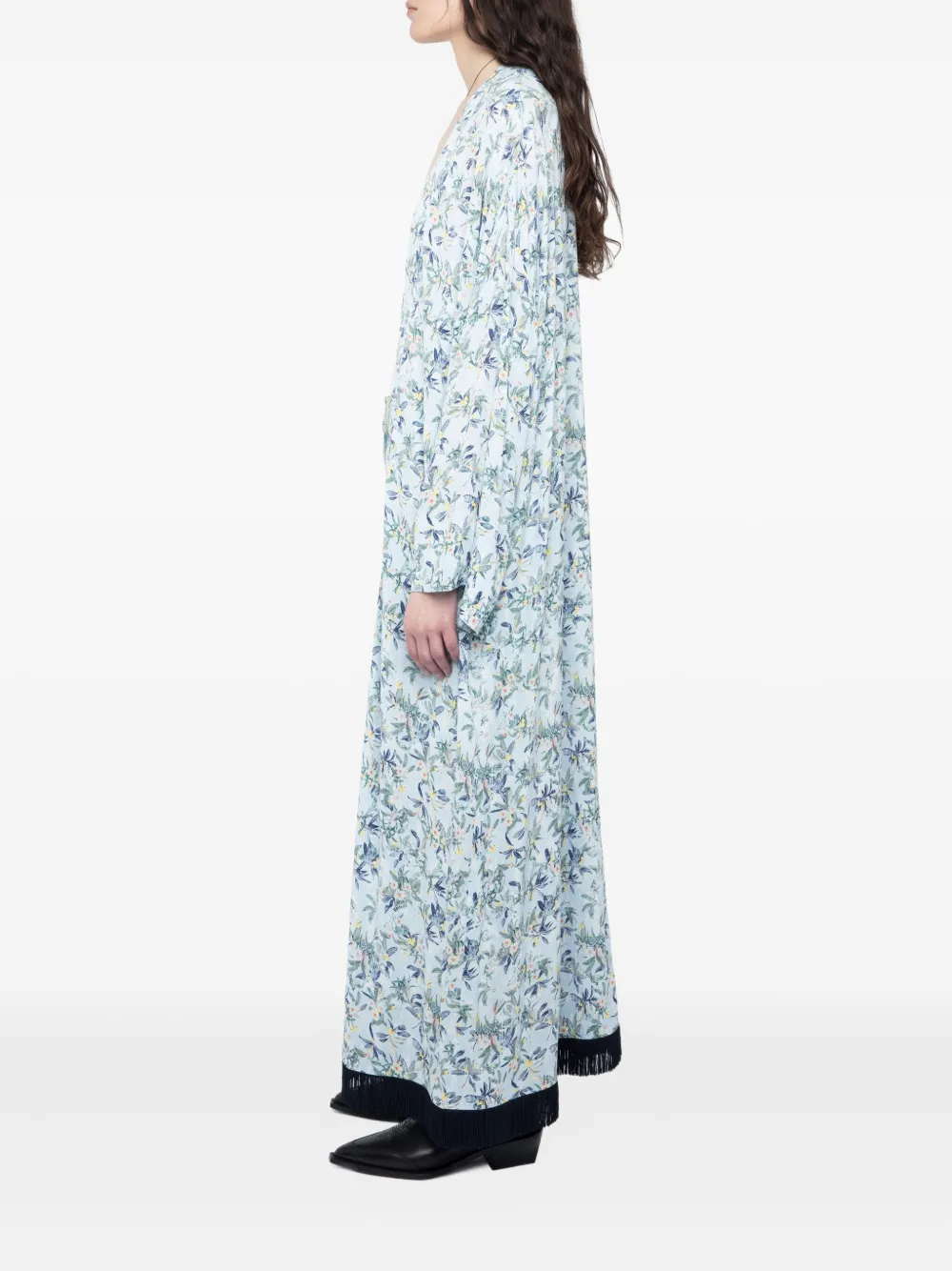 Zadig&Voltaire Zijden jas Blauw