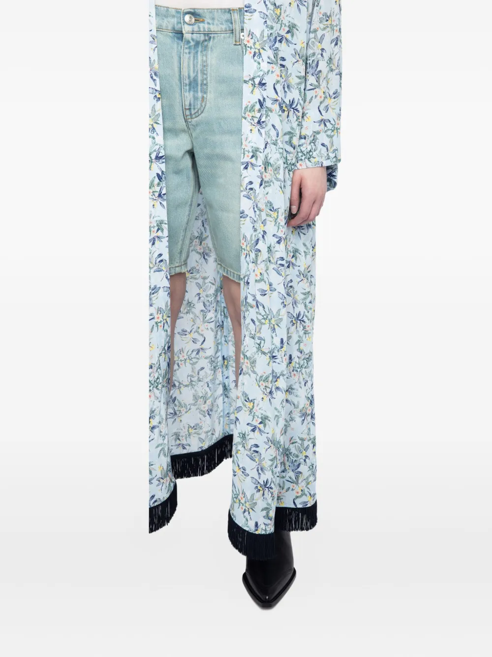 Zadig&Voltaire Zijden jas Blauw