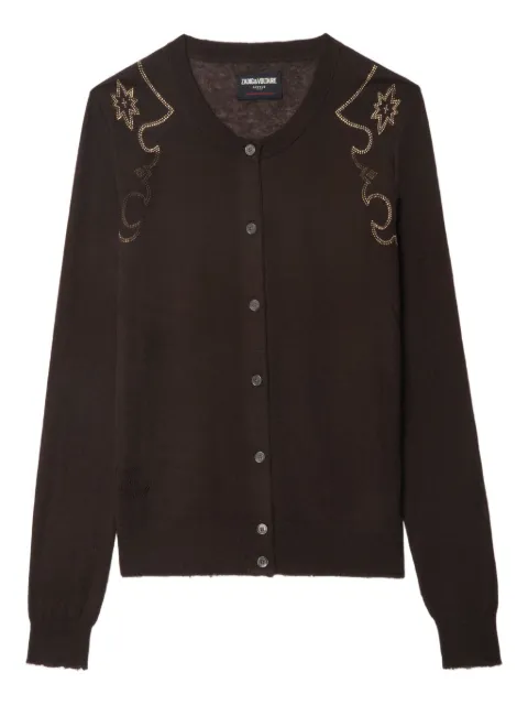 Zadig&Voltaire embellished cashmere cardigan