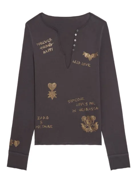 Zadig&Voltaire long-sleeve T-shirt
