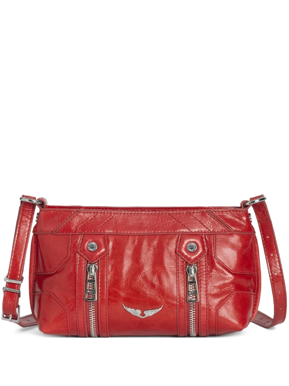Zadig&Voltaire Sunny Moody schoudertas Rood