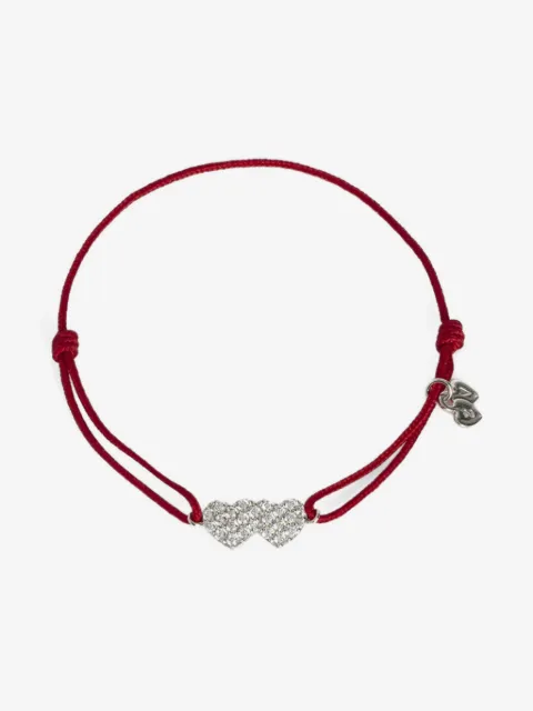 Zadig&Voltaire Zadig link heart strass bracelet