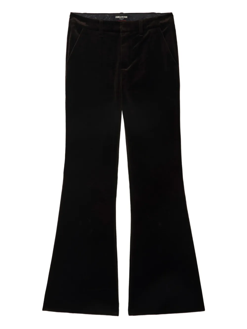 Zadig&Voltaire Fluwelen broek Bruin