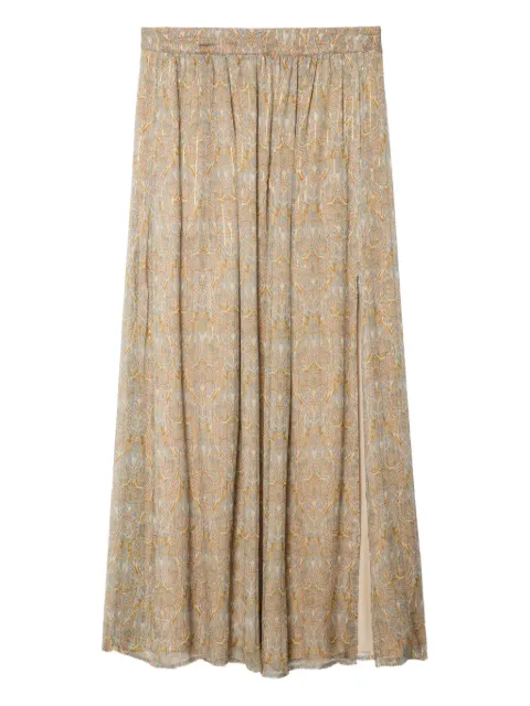 Zadig&Voltaire Jady paisley-print maxi skirt