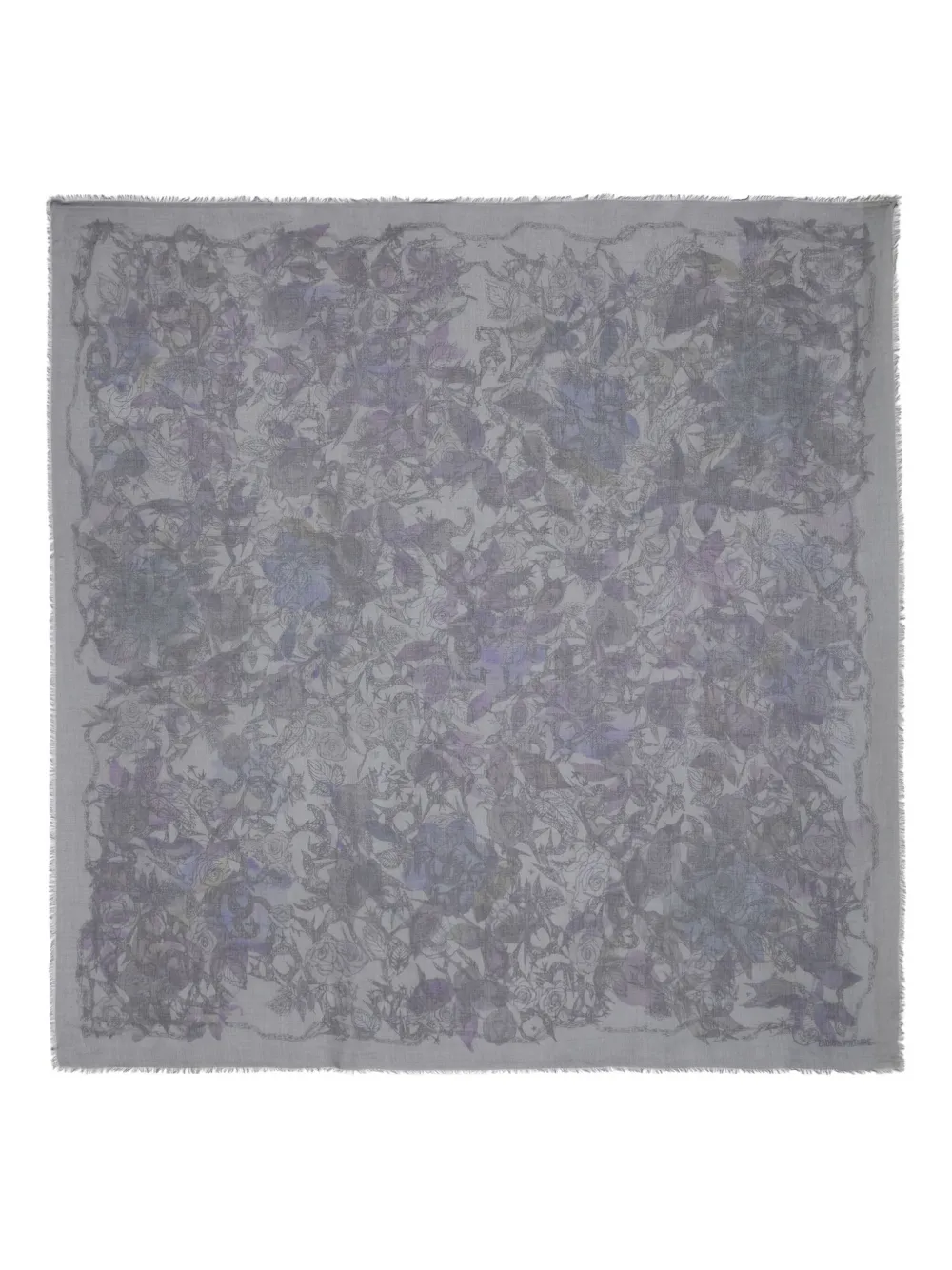 Zadig&Voltaire Kerry printed scarf | Grey | Image 1
