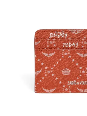 Zadig & Voltaire★Ziggy Square Wallet カードケース ミニ財布 Luxury French Wallets & Purses | Zadig&Voltaire
