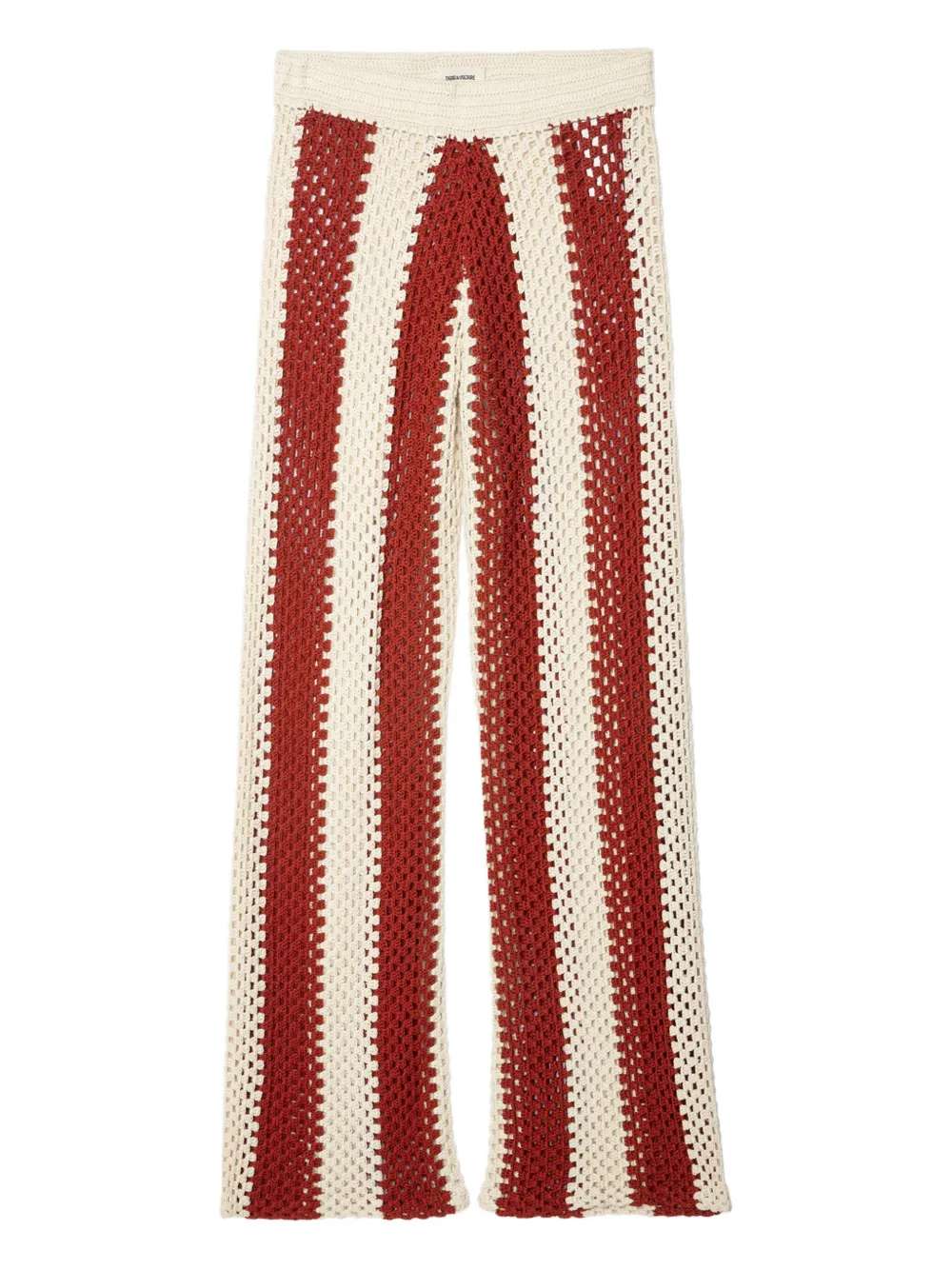 Zadig&Voltaire Broek met tricot gebreide Rood