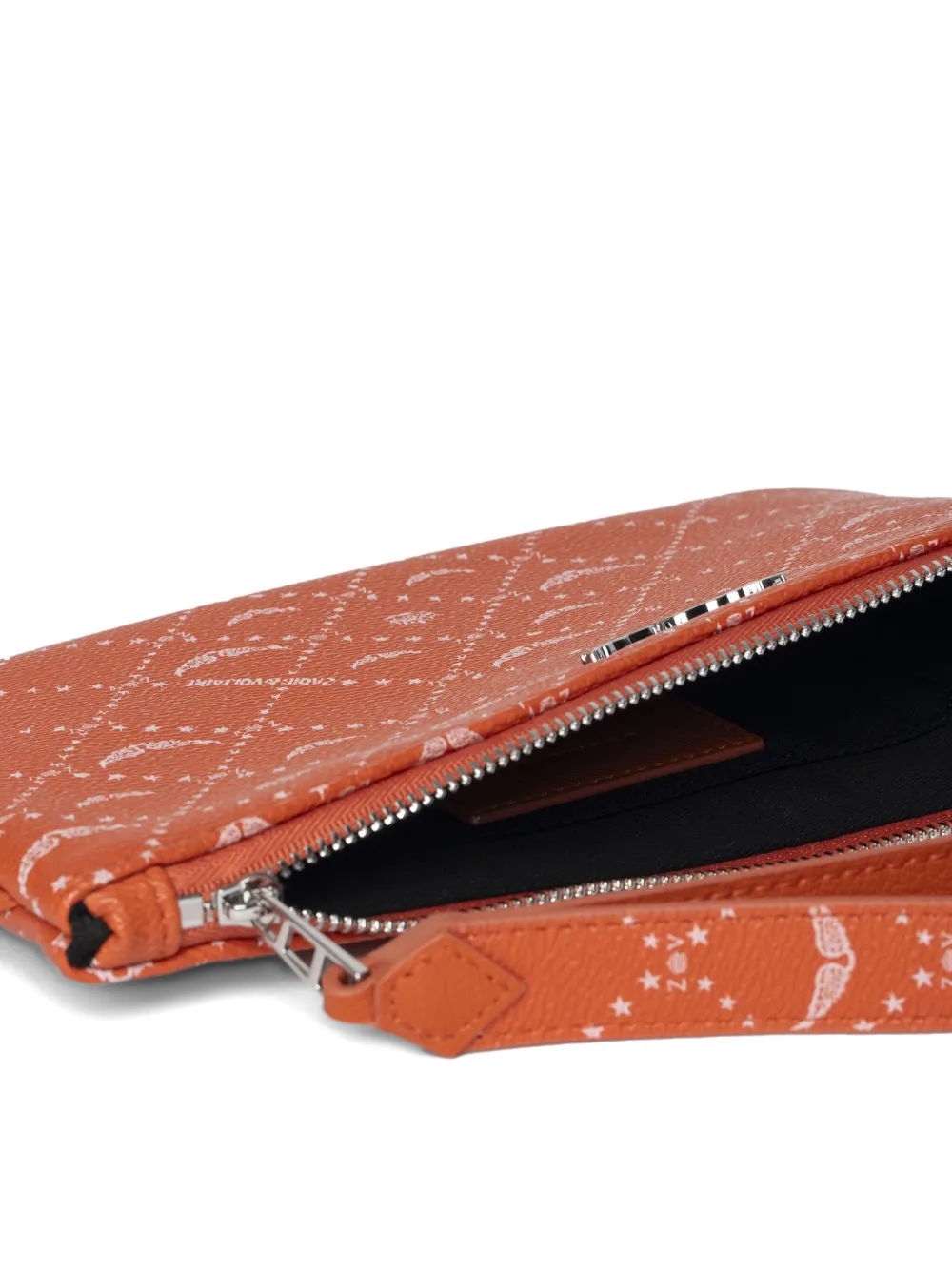 Zadig&Voltaire Clutch met monogram Oranje