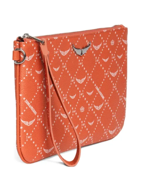 Zadig&Voltaire monogram clutch