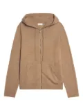 Zadig&Voltaire Clash hooded zip-up sweater - Brown