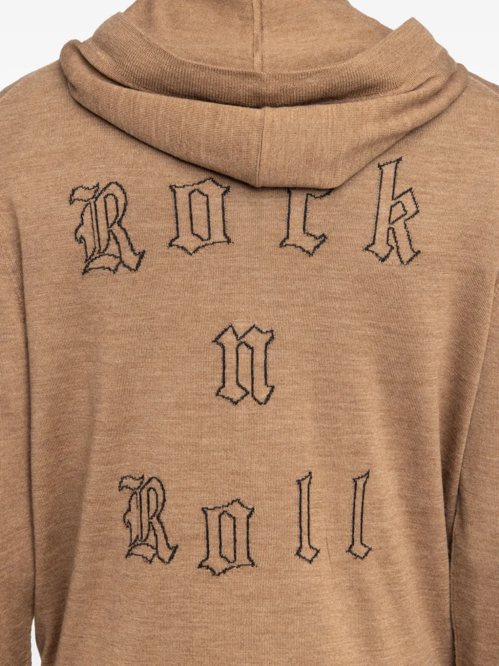 Zadig&Voltaire Clash trui met capuchon en rits Bruin