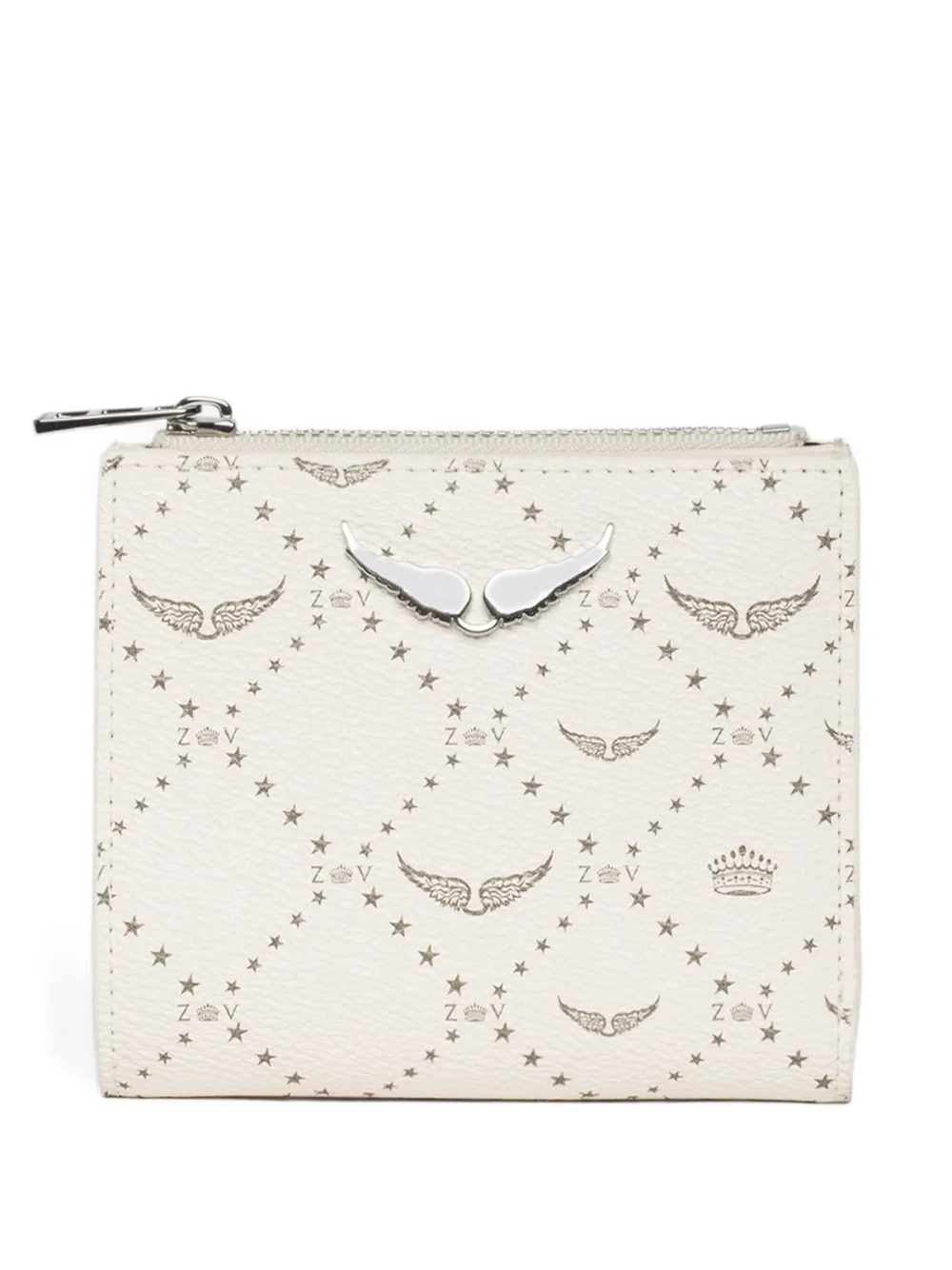 Zadig&Voltaire Portemonnee met monogramprint FLASH