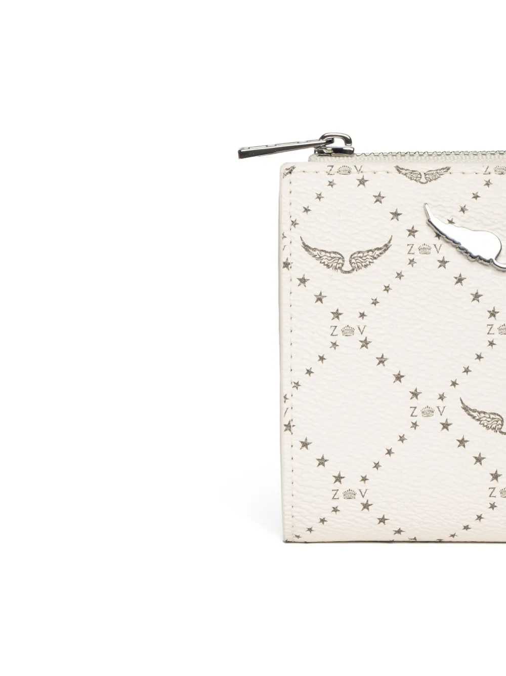 Zadig&Voltaire Portemonnee met monogramprint FLASH
