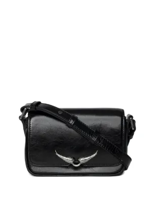 Zadig&Voltaire Rocky Foldover Crossbody Bag | Black | FARFETCH Zadig&Voltaire Rocky Foldover Crossbody Bag | Black | FARFETCH