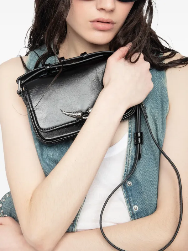 ZADIG&VOLTAIRE 【美品】 Zadig&Voltaire Bolsa Transversal Le Zazi | Preto | FARFETCH BR