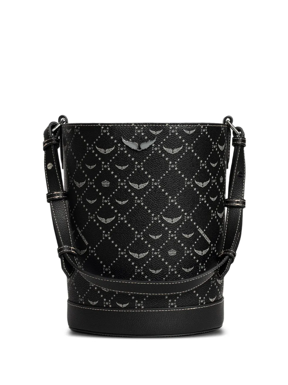 Zadig&Voltaire logo-print bucket hat