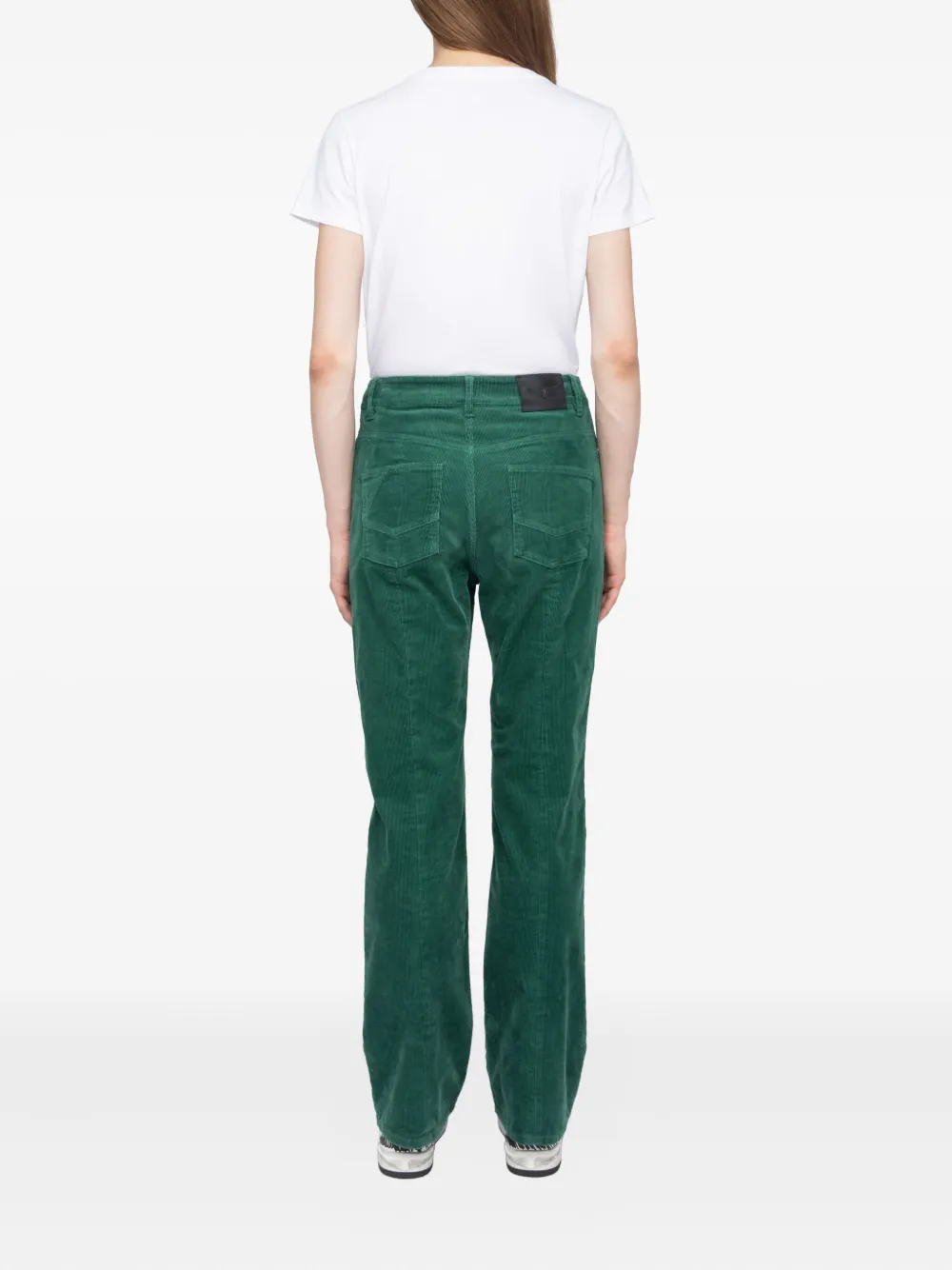 Zadig&Voltaire Ribfluwelen broek Groen