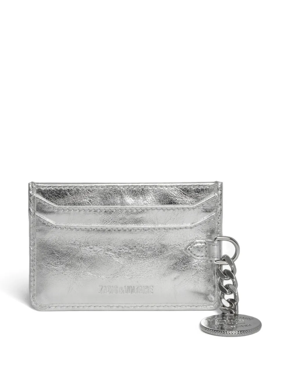 Zadig&Voltaire Sunny metallic wallet - Zilver