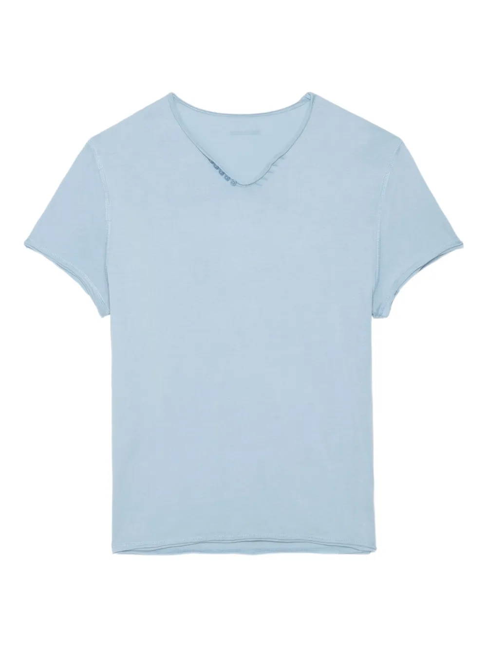 Zadig&Voltaire T-shirt met V-hals Blauw