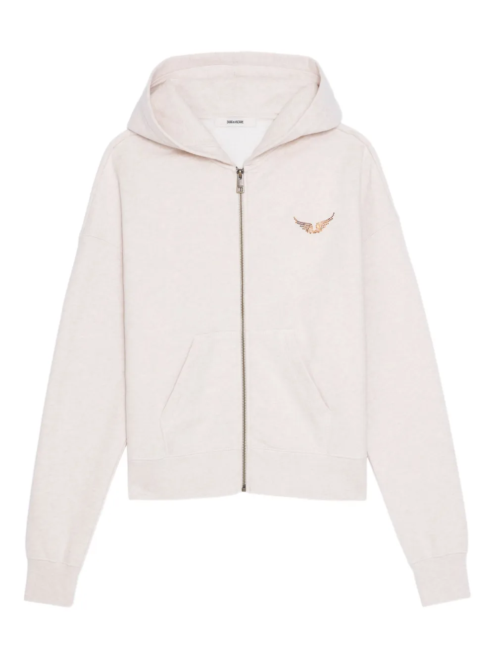 Zadig&Voltaire zip-front hoodie