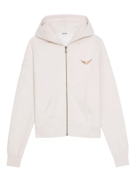 Zadig&Voltaire zip-front hoodie