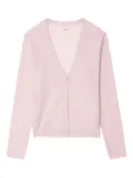 Zadig&Voltaire Manylla button-front V-neck cardigan - Pink