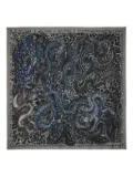 Zadig&Voltaire Billie Snales-print scarf - Grey