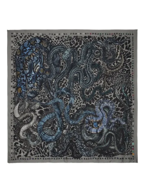 Zadig&Voltaire Billie Snales-print scarf