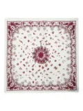 Zadig&Voltaire Debbie 85 Bandana-print scarf - White