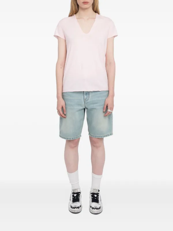 【未使用】ZADIG＆VOLTAIRE かぶりシャツ 星 ブルーグレー ピンク AMBIDEX Store 【予約販売】○LIBERTY/リバティ ジギー