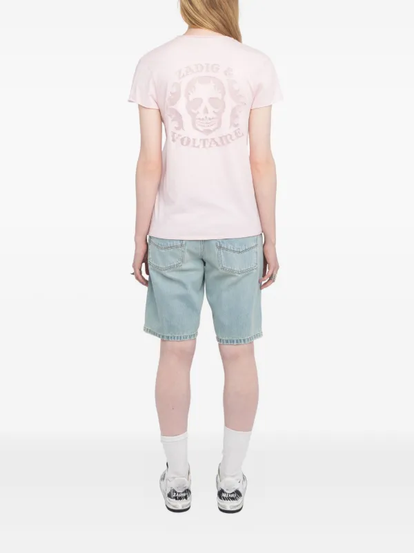 Zadig&Voltaire v-neck t-shirt | Pink | FARFETCH