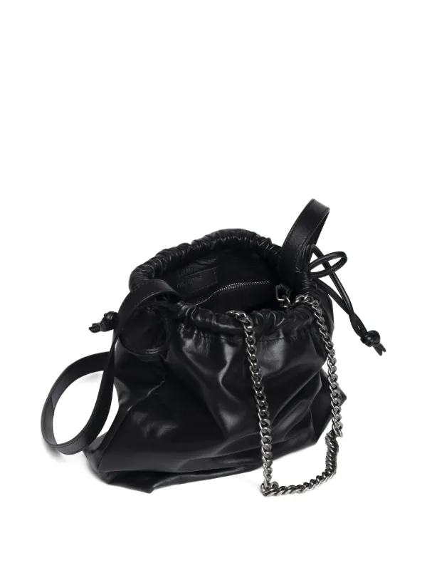Zadig&Voltaire chain-handle Drawstring Bag | Black | FARFETCH