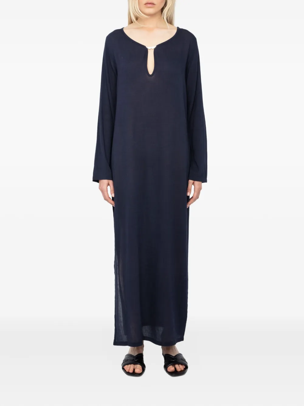 Zadig&Voltaire Alys maxi dress - Blauw