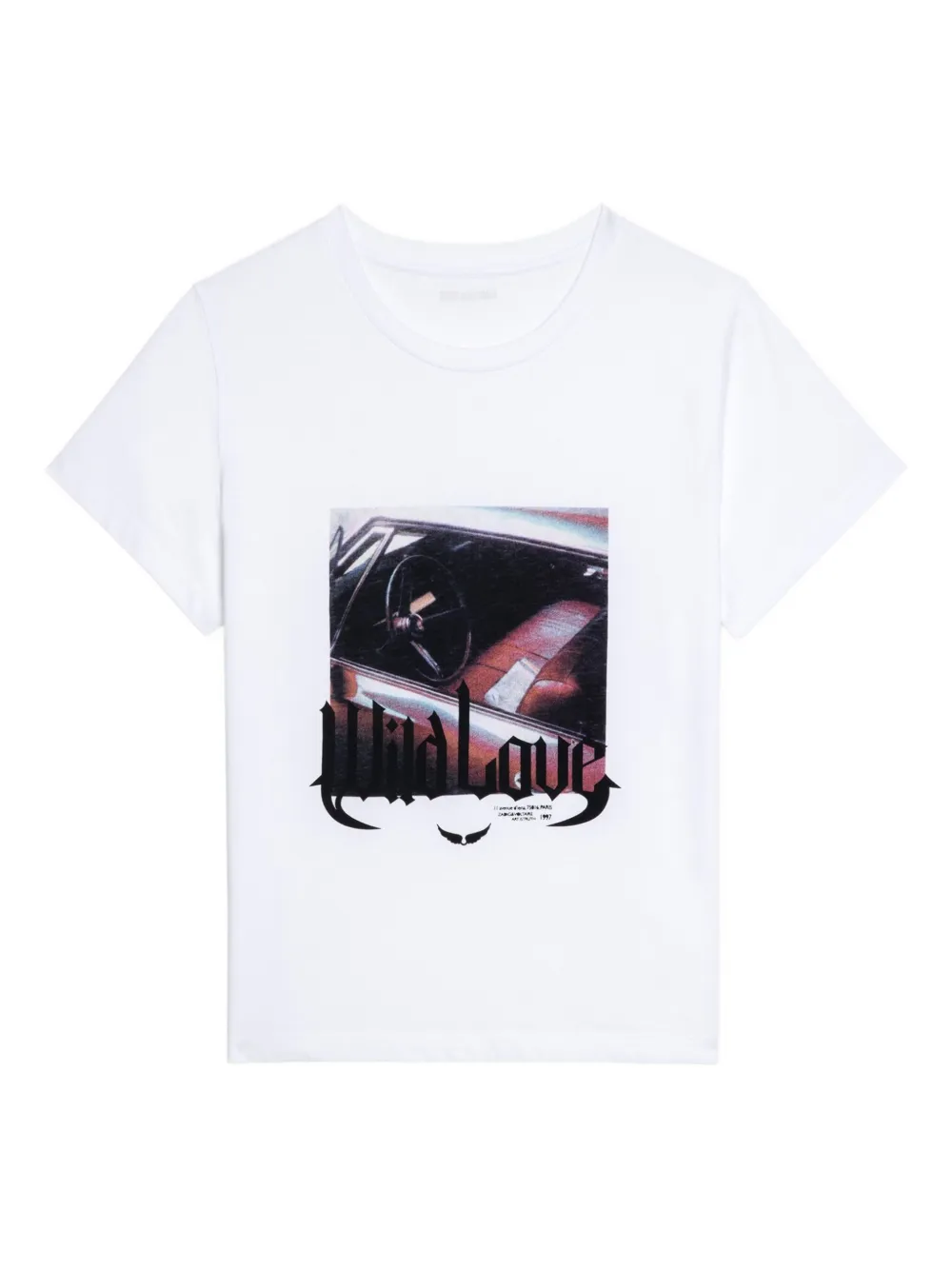 Zadig&Voltaire car-print T-shirt | White | Image 1
