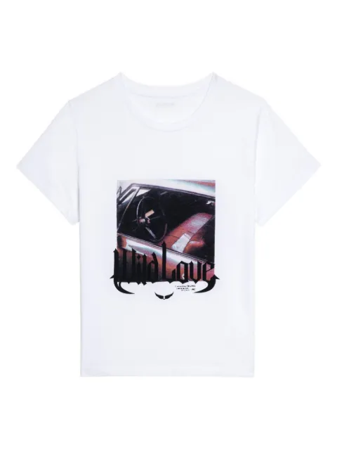 Zadig&Voltaire car-print T-shirt