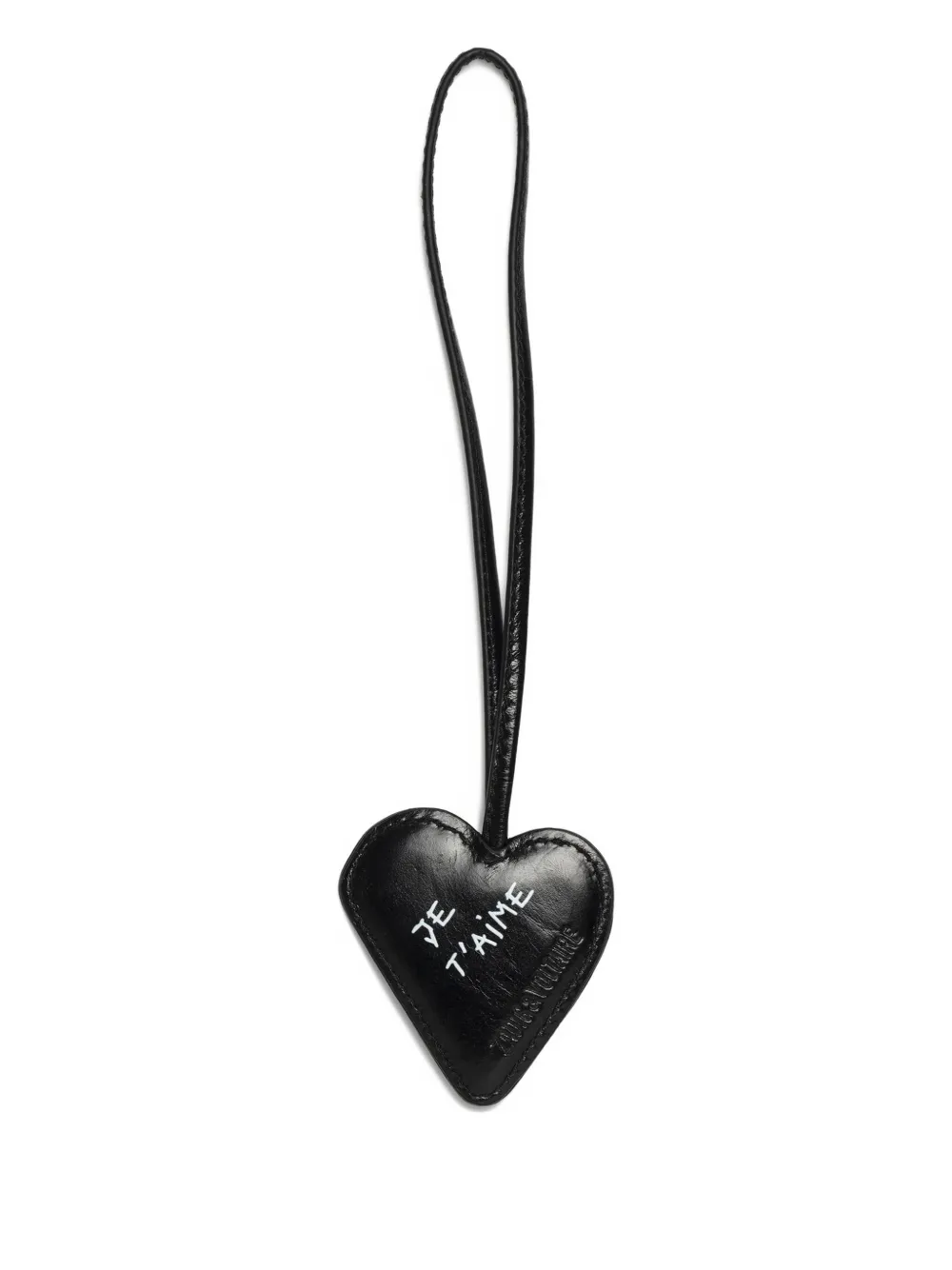 Zadig&Voltaire heart lightning keyring Rood