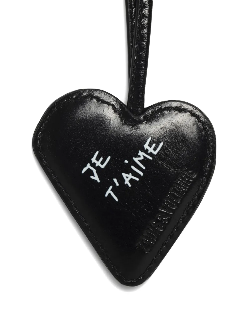 Zadig&Voltaire heart lightning keyring Rood