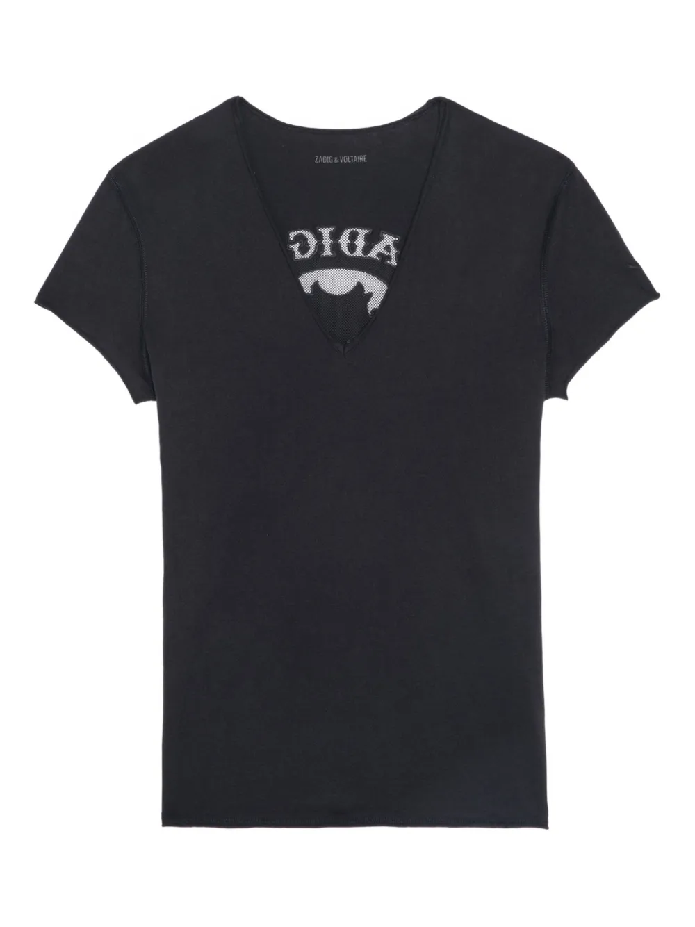 Zadig&Voltaire v-neck logo t-shirt
