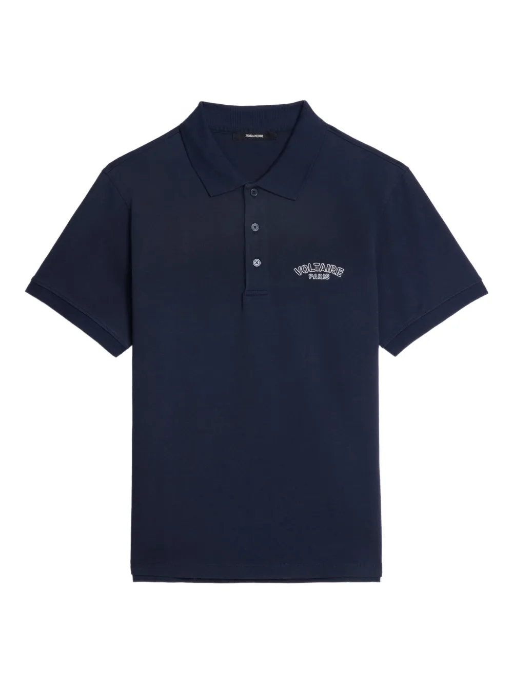 Zadig&Voltaire Dimitri logo-embroidered polo shirt