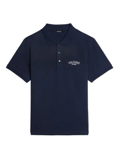 Polo Dimitri à logo brodé - Zadig&Voltaire - Modalova
