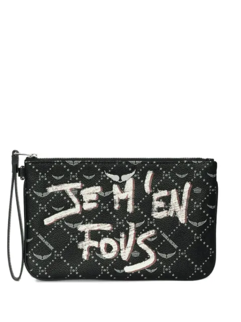 Zadig&Voltaire Z Pouch monogram tag pochette