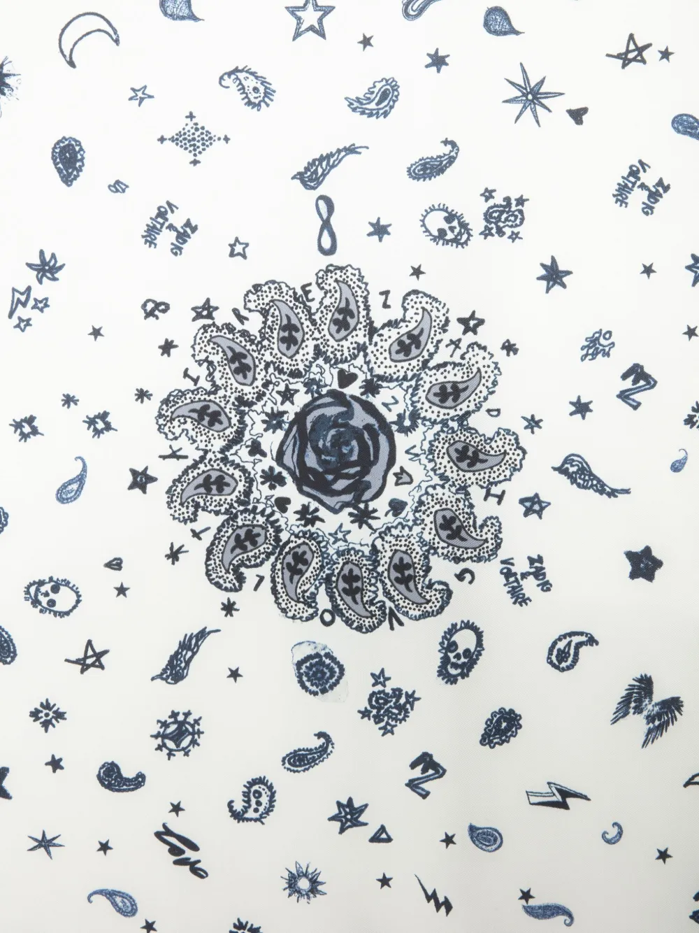 Zadig&Voltaire Beddie bandana - Wit