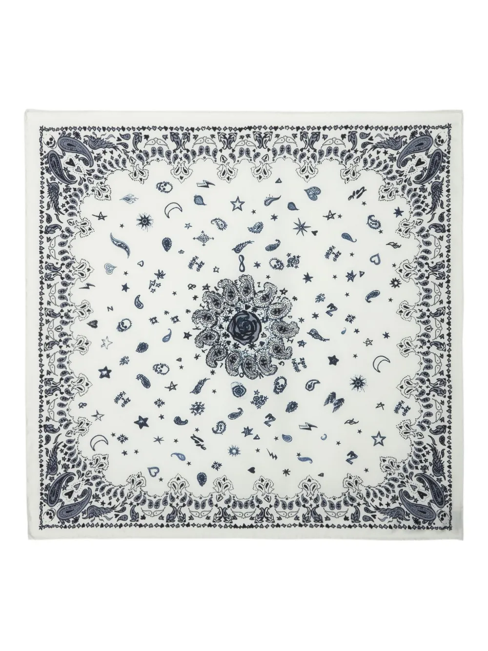 Zadig&Voltaire Beddie bandana Wit