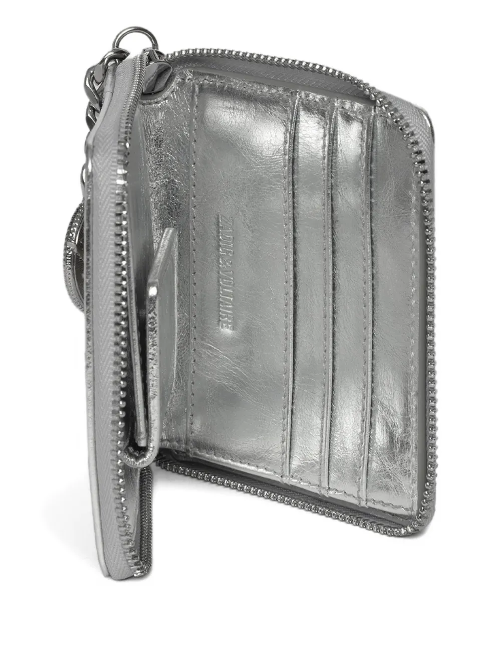 Zadig&Voltaire Sunny kleine portemonnee Zilver