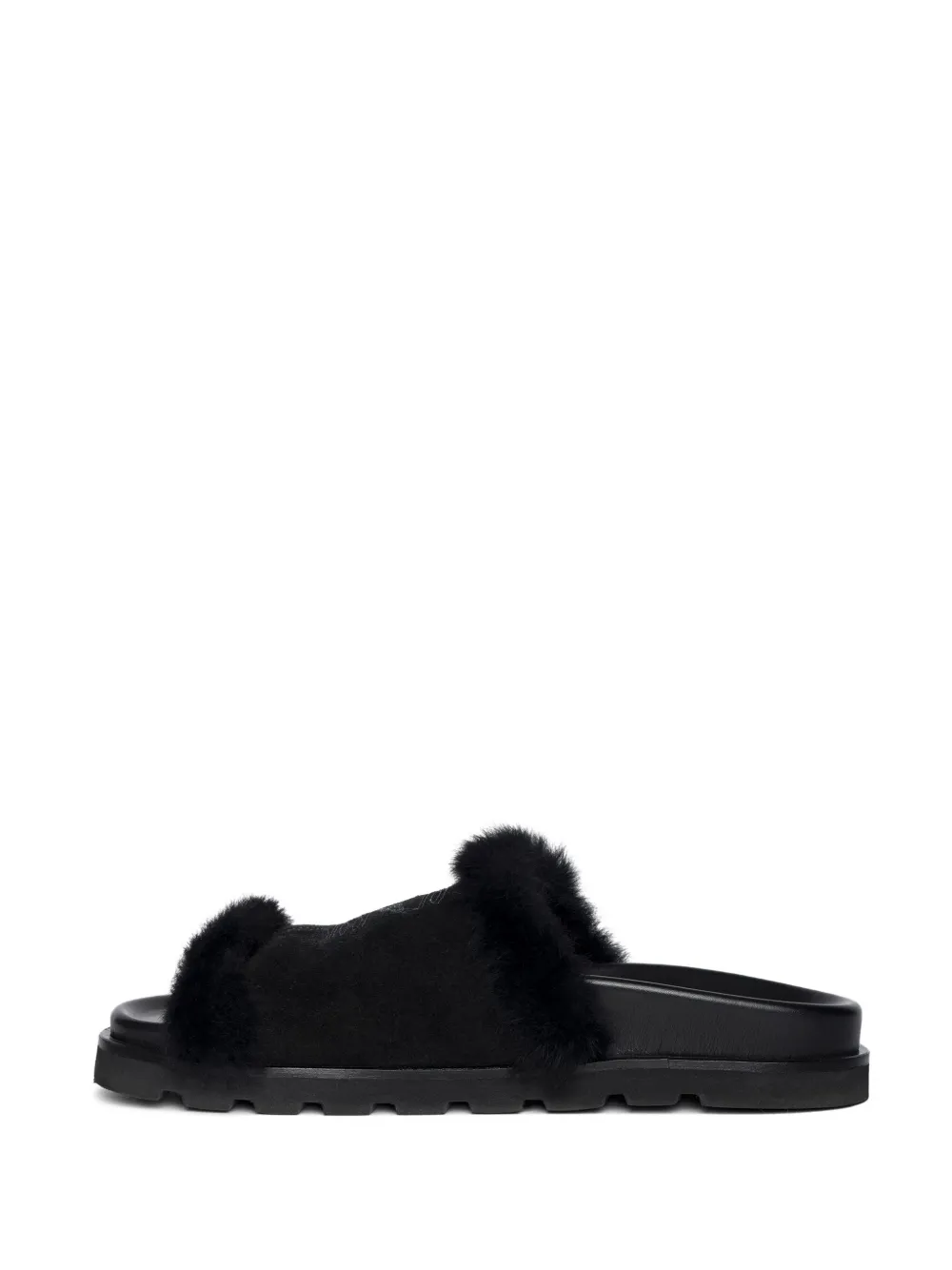 Zadig&Voltaire Teddy Bare sandals Black